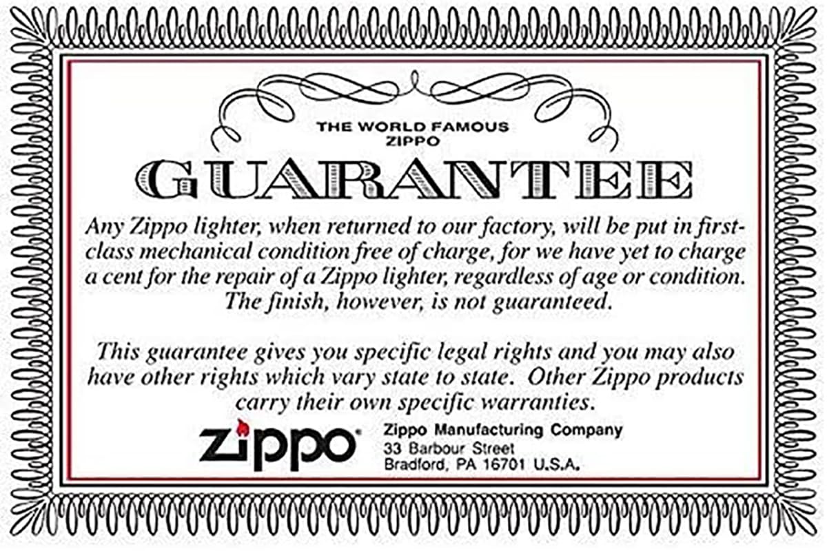 Personalized Zippo Harleey-Daviddson Windproof Oil Lighter Engraving - Christmas, Halloween & Valentines Day Gift (BK Matte)