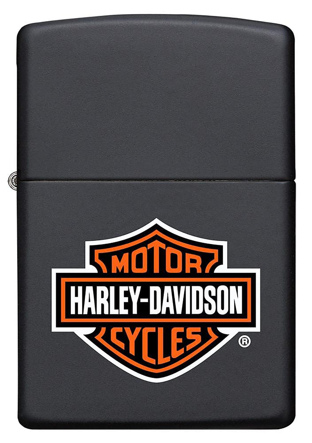 Personalized Zippo Harleey-Daviddson Windproof Oil Lighter Engraving - Christmas, Halloween & Valentines Day Gift (BK Matte)
