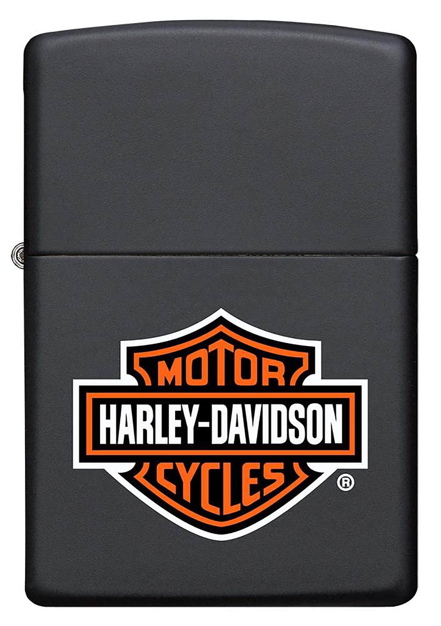 Personalized Zippo Harleey-Daviddson Windproof Oil Lighter Engraving - Christmas, Halloween & Valentines Day Gift (BK Matte)
